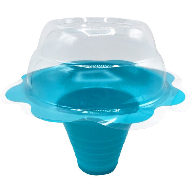 Flower cup and Lid Icy-Sky.com