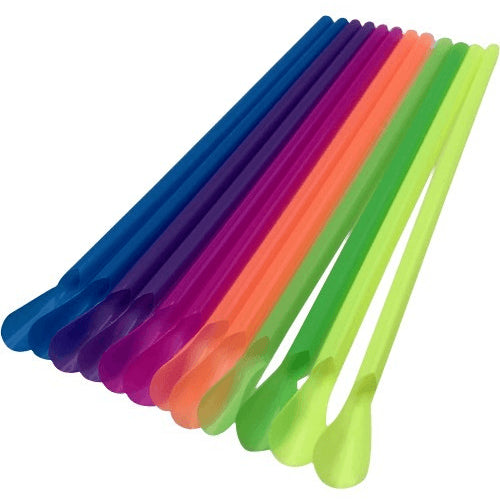 Spoon Straws Neon colored - Icy-Sky.com