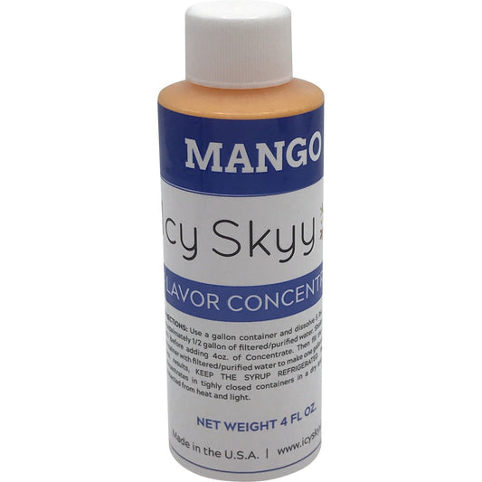 Shaved Ice or Snow Cone Flavors - Concentrate 4 oz. - Icy-sky.com