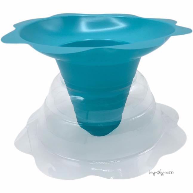Flower Cup Cover / Holder For Medium Shave Ice Flower cups (8 Oz.) - Icy-sky.com