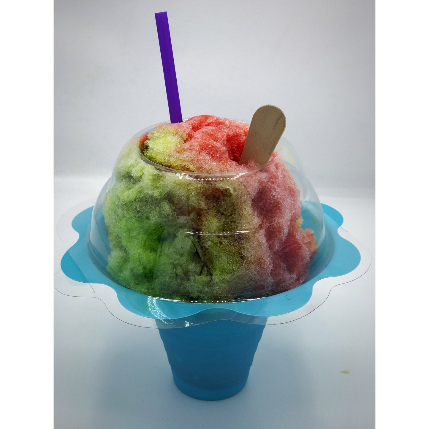 Flower Cup Cover / Holder For Small Shave Ice Flower cups (4 Oz.) - Icy-sky.com