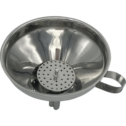 Stainless Steel Funnel with removable strainer - Icy-Sky.com