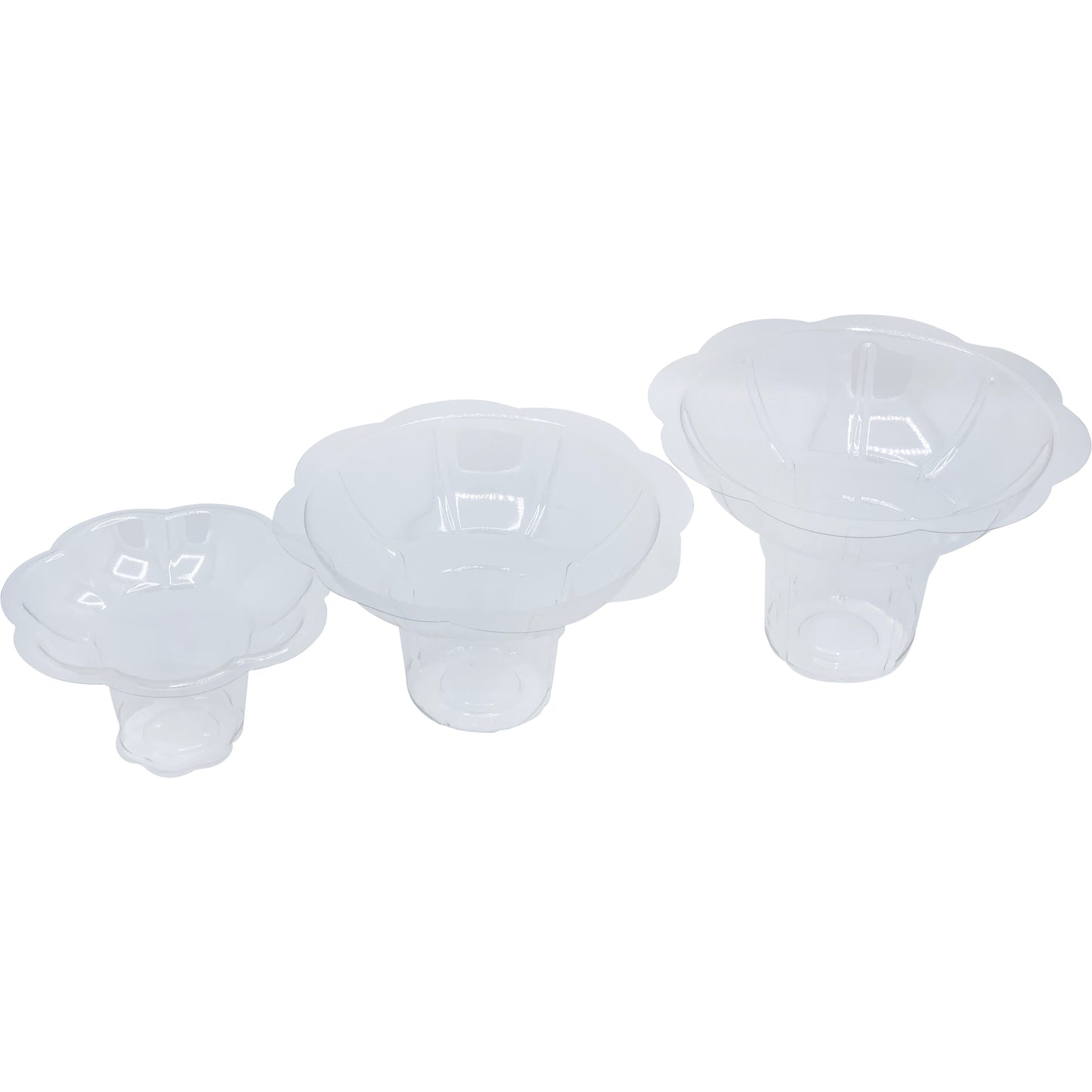 Clear Flower Cups