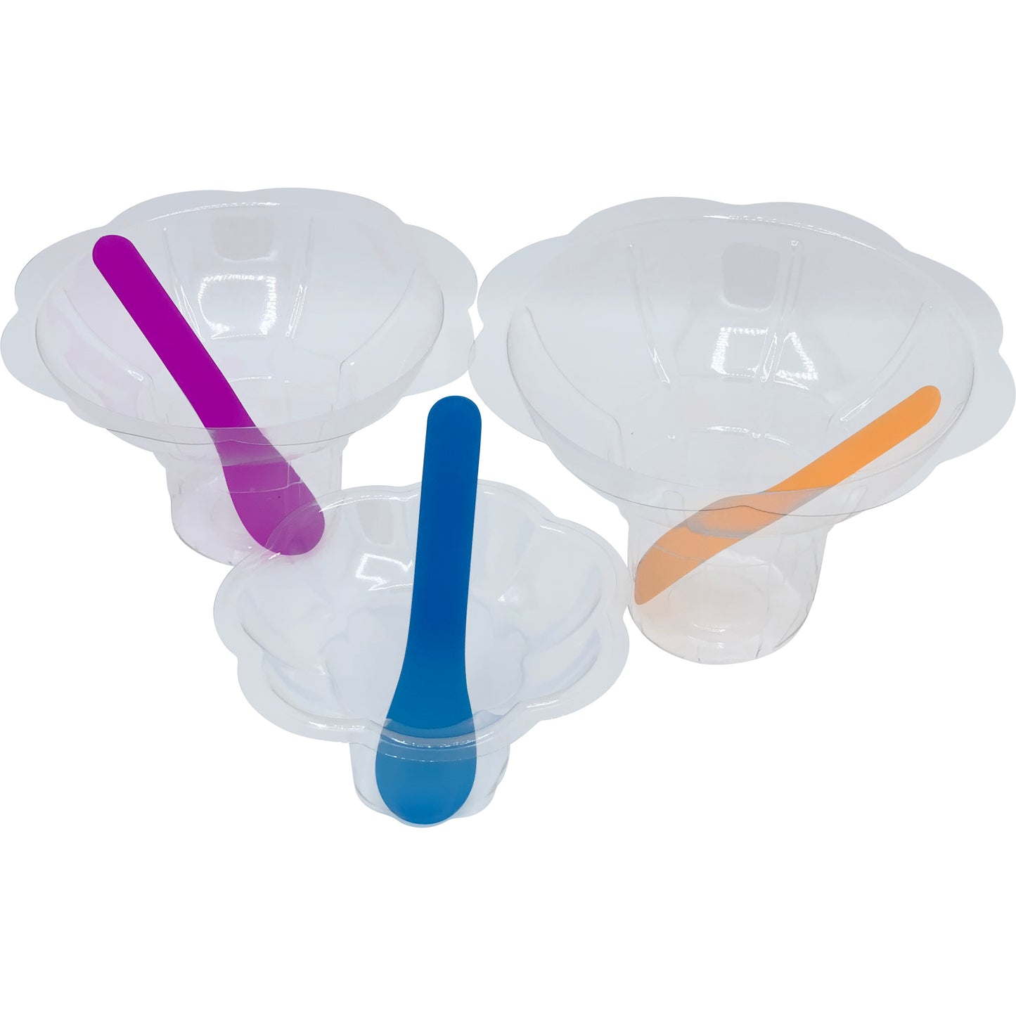Clear Flower Cups