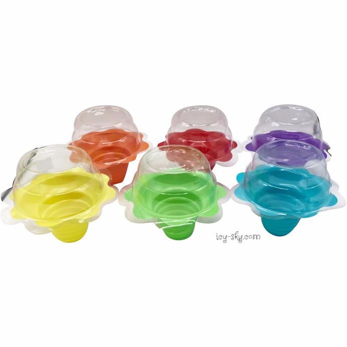 Flower Cup Cover / Holder For Small Shave Ice Flower cups (4 Oz.) - Icy-sky.com