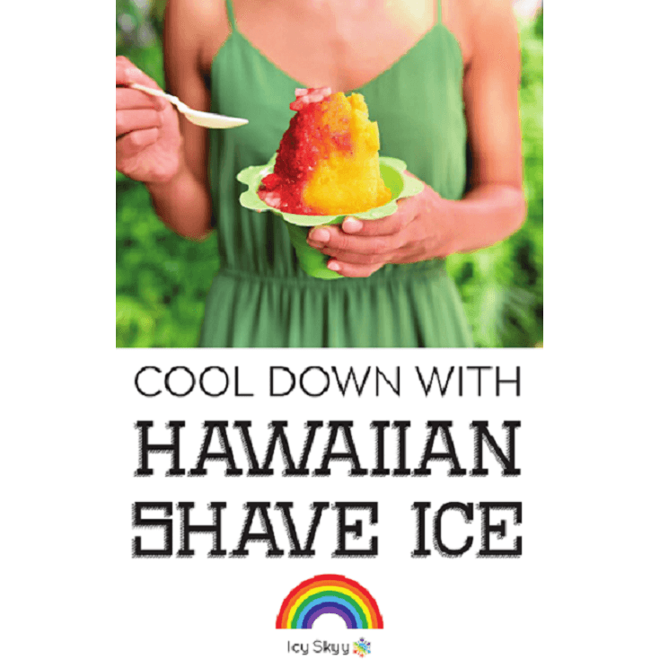 Poster - Girl holding Shave Ice - IcySkyy